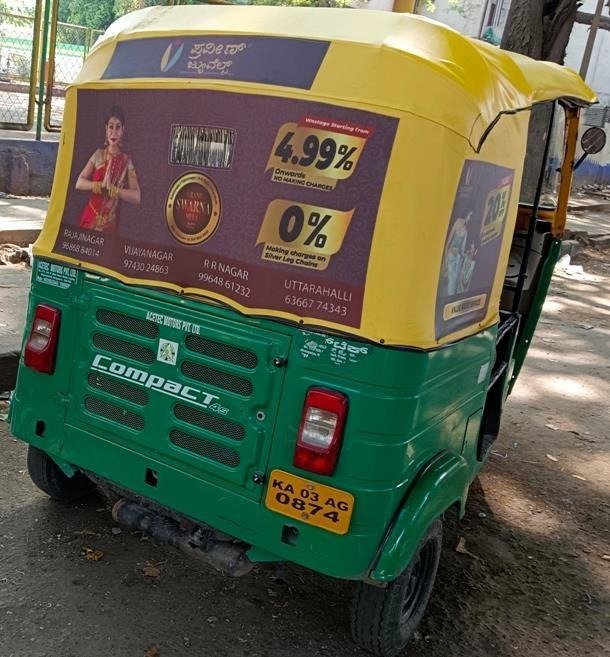 Auto Rickshaw Advertisement