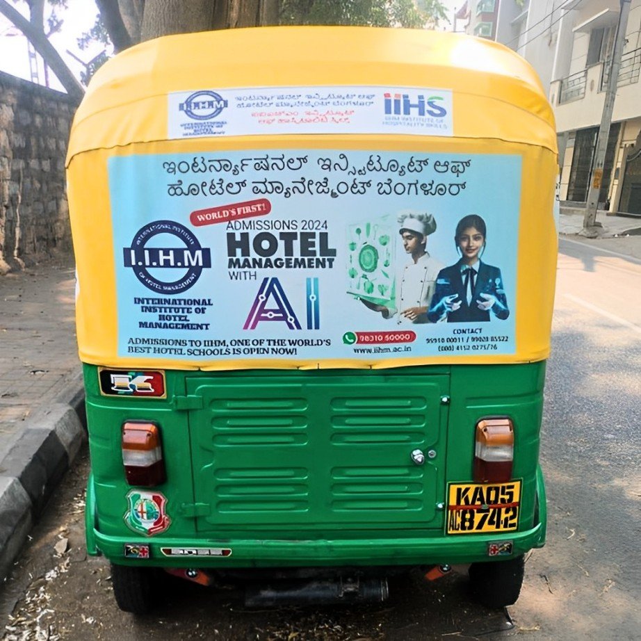 Auto Rickshaw Advertisement