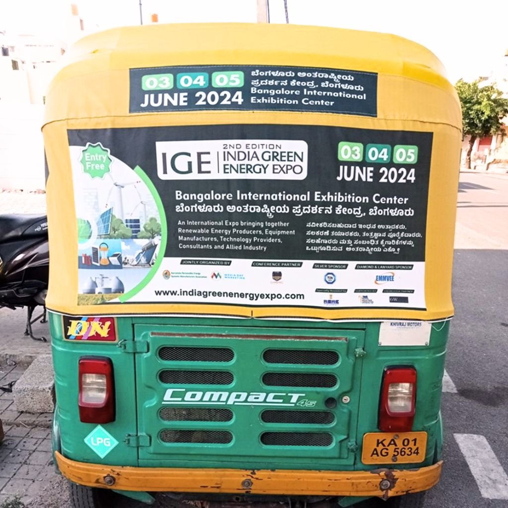 Auto Rickshaw Advertisement