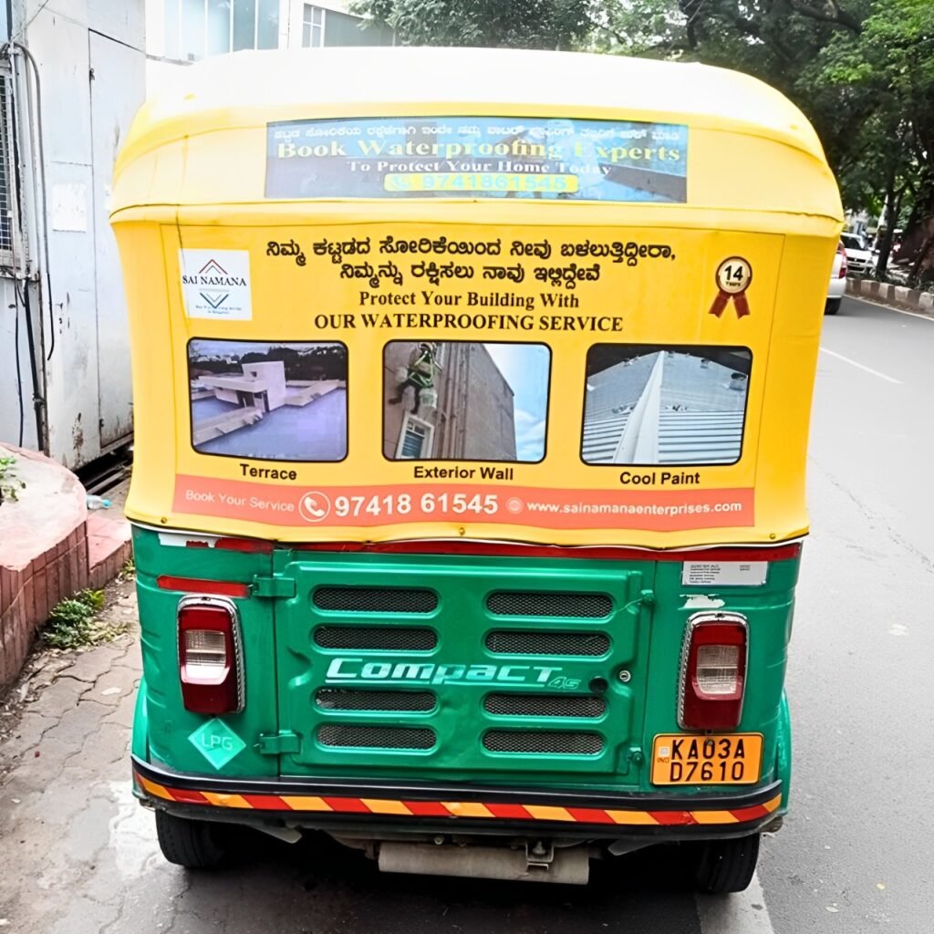 Auto Rickshaw Advertisement