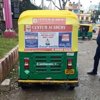 Auto Rickshaw Advertisement