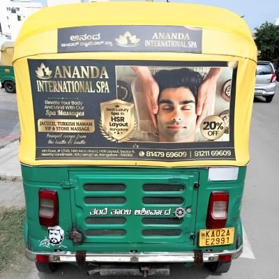 Auto Rickshaw Advertisement